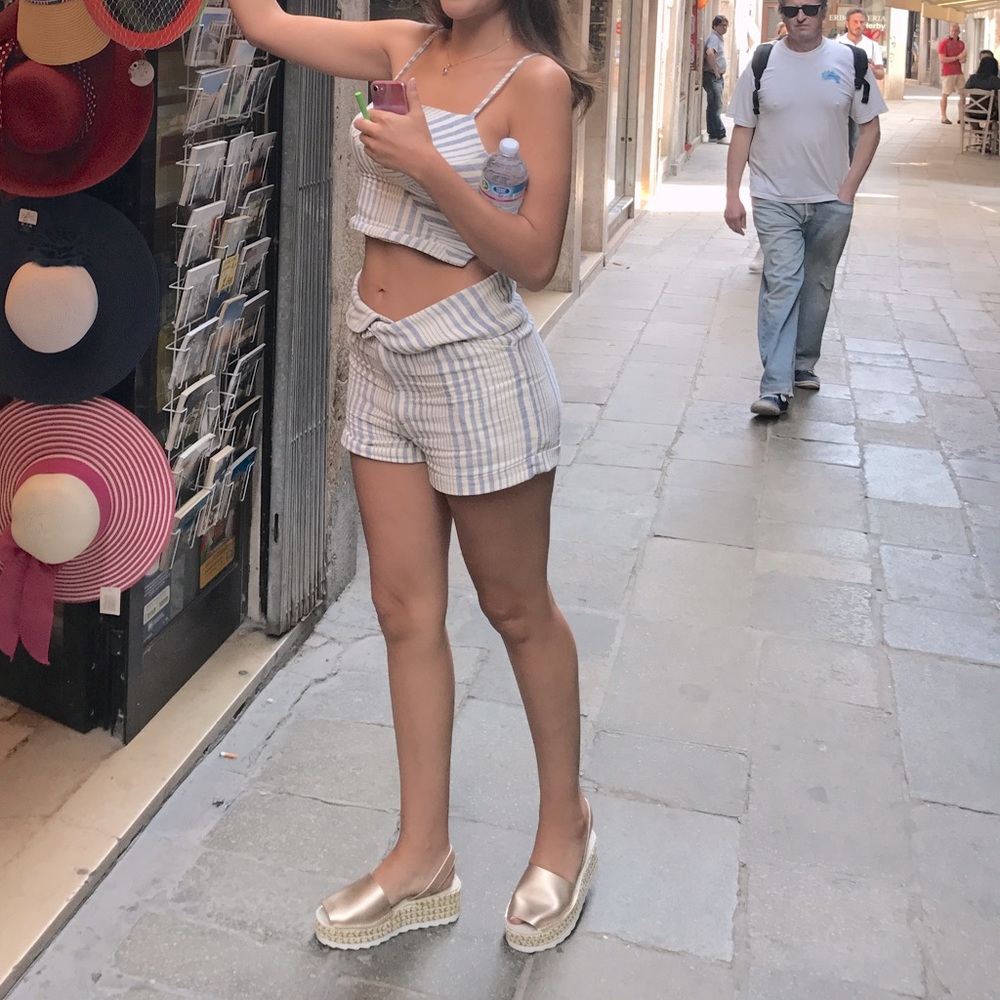 Oh boy shorts and top